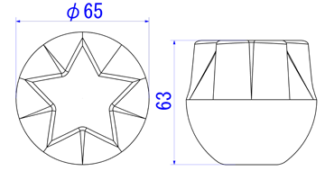 スター65mm